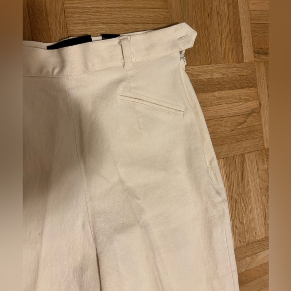 High rise cotton pants Compagnie Internationale. XS fits size 25/26 - Picture 3 of 4
